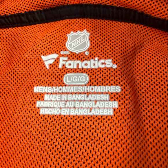 Philadelphia Flyers Men’s Black Iconic Defender Anorak Pullover Jacket Size L - Picture 7 of 9